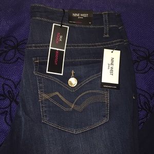 NWT Nine West "West End" Bootcut Jeans